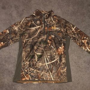 Camo scent control qtr zip